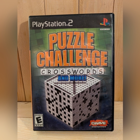 Puzzle Challenge Crosswords for PlayStation 2 Used - Picture 1 of 5